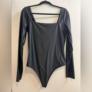Aritzia Babaton Black Bodysuit